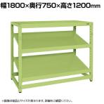 【単体】サカエ RKラック傾斜棚タイプ 単体 幅1800×奥行750×高さ1200mm RKN-8723S