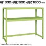 サカエ RKラック 下開放型 均等耐荷重:250KG/段 幅1800×奥行600×高さ1800mm RKN-8682K