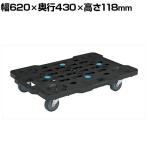 サカエ サカエメッシュキャリー 4輪自在 幅620×奥行430×高さ118mm SCR-M450EBK