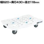 サカエ サカエメッシュキャリー 4輪自在 幅620×奥行430×高さ118mm SCR-M450EW