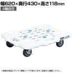 サカエ サカエメッシュキャリー ストッパー付き 幅620×奥行430×高さ118mm SCR-M450EWS