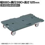 サカエ サカエ連結キャリー 4輪自在タイプ 幅680×奥行390×高さ125mm SCR-700N