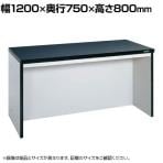 サカエ サイド実験台 オープンタイプ 幅1200×奥行750×高さ800mm ST-12K