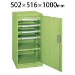 サカエ ミニ工具室 K-81N 幅502×奥行516×高さ1000mm 工具保管 工具キャビネット