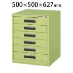 サカエ NKLキャビネット NKL-66 幅500×奥行500×高さ627mm