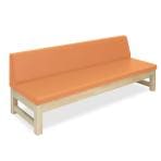 高田ベッド 長いす 待合い用ソファー 木製背付きソファー TB-791-02 サイズ選択可能 モクソファー(02)