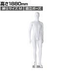 紳士全身リアルマネキン 直立ポーズ 全身 男性 業務用 店頭用 店舗什器 陳列什器 アパレル ABS樹脂製