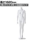 婦人リアルマネキン 右足前 9号 頭部なし 女性 業務用 店頭用 店舗什器 陳列什器 アパレル