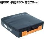 TRUSCO プロ用段積バッグ STACK BLOCK パーツケース 幅280×奥行280×高さ70mm