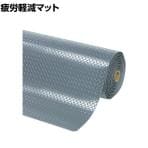 NOTRAX 疲労軽減マット クッショントラックス 二層構造 クッション/耐久性 グレー 幅600×長さ910mm