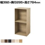 V-TISS LIGHT ユニットシェルフ ボックスユニット スクエア2連 幅392×奥行295×高さ784mm