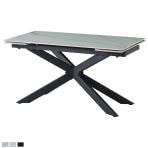 【設置無料】幅1600mm 幅1900mm 幅2200mm 伸長式ダイニングテーブル セラミック 伸縮 テーブル 4人用 6人用 大理石調 耐熱 天板拡張 シンプル モダン テーブル 食卓 オシャレ ホワイト グレー ブラック カフェ 飲食店 モデルルーム