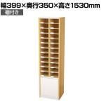 バリュテック・インターナショナル 伝票対応 用紙整理棚 棚付きタイプ 組み立て式 幅399×奥行350×高さ1530mm PLN-26M