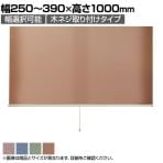 バリュテック・インターナショナル スリムロールスクリーン サイズオーダー 幅選択可能 幅250～390mm 木ネジ取り付けタイプ 遮光 静音 防炎 消臭 高さ1000mm