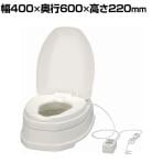 ウェルファン 簡易設置型便器 サニタリエースOD暖房便座両用式 補高#5/アイボリー 和式トイレを洋式に 簡易トイレ 介護 便座 便座クッション 介護用品 座面50mm高い