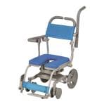 ウェルファン シャワーキャリー くるくるチェアD SAL U型シート 高齢者 介護用品 福祉用具 病院 デイサービス 施設 入浴用車いす 訪問入浴 入浴介助