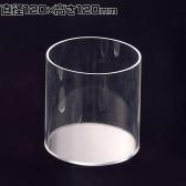 パイプディスプレイ 丸型 アクリル 収納ケース 収納ボックス 透明 化粧品 小物 直径120×高さ120mm 店頭用 店舗什器 陳列什器 ディスプレイ什器 雑貨 コスメ