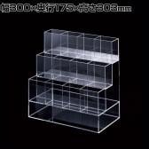 筆記具陳列ケース 4列3段 ペン立て ペンディスプレイ アクリル 文具 文房具 筆記用具 ボールペン ディスプレイケース 店舗什器 業務用 収納 透明 クリア 雑貨