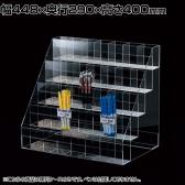 筆記具陳列ケース 7列5段 ペン立て ペンディスプレイ アクリル 文具 文房具 筆記用具 ボールペン ディスプレイケース 店舗什器 業務用 収納 透明 クリア 雑貨