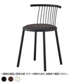 アダル ADAL Luna ルーナ ダイニングチェア ミーティングチェア スチール PVCレザー アイコン 抗菌 カフェ レストラン 飲食店 幅420×奥行450×高さ680mm