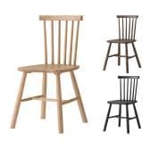 アダル ADAL ハーパー ダイニングチェア ミーティングチェア オーク材 木製 肘なし アームレス シートパッド無し 幅460×奥行470×高さ820mm カフェ レストラン