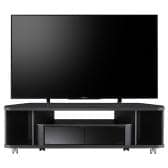 ヌック テレビボード 薄型 コーナー キャスター付 テレビ台 モノトーン 幅1200×奥行310×高さ345mm