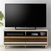 オルネ AVボード 引き出し付き 収納 テレビボード テレビ台 ナチュラル 幅1140×奥行408×高さ475mm