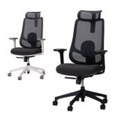 アスプルンド SPIRO CHAIR オフィスチェア 事務椅子 ミーティングチェア メッシュ キャスター付き 背ロッキング ランバーサポート ヘッドレスト 肘付き WorkPlus