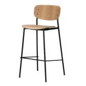 アスプルンド MOKUIS COUNTER CHAIR 木製椅子 ダイニングチェア カウンターチェア ハイチェア ミーティングチェア 会議用椅子 背もたれ付き カフェ 飲食店 WorkPlus