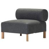 アスプルンド TUMI CUBE 1人掛けソファ 背もたれ付き ロビーソファ オットマン オフィスソファ スツール 待合ソファ ラウンジチェア 応接 布張り WorkPlus