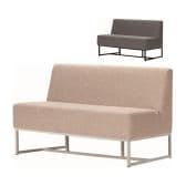 アスプルンド BASED-WIZ 2P BENCH ファミレスソファ 2人掛け ミーティングソファ 布張り 業務用 飲食店 レストラン カフェ 休憩室 WorkPlus