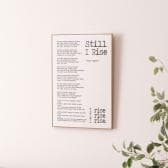 アートパネル A モダン 北欧 モノクロ 白黒 英語 英文 A2 絵 絵画 インテリア 雑貨 アート デザインボード 飾り 壁掛け 壁飾り 幅400×奥行25×高さ600mm