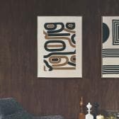 アートパネル C モダン 絵 絵画 インテリア雑貨 アート グラフィックパネル デザインボード インテリア 飾り 壁掛け 壁飾り 幅600×奥行25×高さ805mm