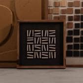 アートボード A 天然木 木製 古材 パイン古材 ウッド 立体 3D 正方形 北欧 絵 アートパネル フレーム 立て掛け 壁掛け 壁面 壁画 幅400×奥行40×高さ400mm