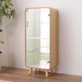 コレクションケース ショーケース ガラスケース シェルフ ラック 収納棚 収納 ガラス 扉 フィギィア キャビネット コレクター コンパクト 幅360×奥行265×高さ890mm