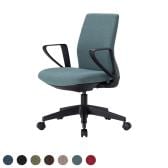 コッテチェア cotte 固定肘 オフィスチェア デスクチェア 在宅ワークオートバランスロッキング LC-100