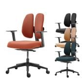 デュオレスト NEXT2 肘付き ヘッドレストなし 幅720×奥行690×高さ890～995mm NEXT2 人間工学チェア DUOREST