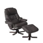 パーソナルチェアー メソッド オットマン付属 ブラウン リクライニングチェア 包み込まれる贅沢