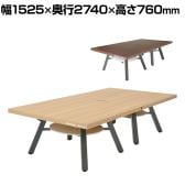 Garage(ガラージ)×三英 ピンポンワークテーブル 会議用テーブル フリーアドレスデスク 作業台 幅1525×奥行2740×高さ760mm 卓球台 SAN-EI