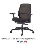 ファウンダーチェア FC-P50L2MF 可動肘 デスクチェア 事務用チェア ホワイトフレーム 背メッシュ 座面上下昇降 座面前後スライド ロッキング機能 座面高さ420～510mm