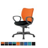 Bit-X|ビットエックス オフィスチェア 肘付き 選べるウレタンキャスター 【工具不要】/IC-BIT-X45L1