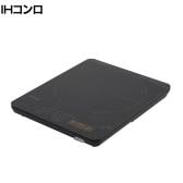 薄型IHクッキングヒーター1400W IHC-T43-B IHコンロ 1口コンロ 火力6段階 タイマー付き 加熱モード 揚げ物モード 煮込みモード コンパクト 調理家電 新生活