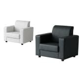 aven ボンドソファ 組合せソファ 肘付き 応接ソファ 1人掛けソファ PVCレザー 幅850×奥行705×高さ740mm