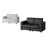 aven ボンドソファ 組合せソファ 肘付き 応接ソファ 2人掛けソファ PVCレザー 幅1400×奥行705×高さ740mm