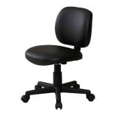 オフィスチェア シンプル 背スライド機能搭載 張地:合成皮革 低ホルムアルデヒド 幅420×奥行505×座面高さ410～515mm