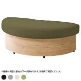 ファースト 半円(台輪) FSF-HP-D ロビーチェア ロビーソファ 合成皮革タイプ PVCレザー 日本製 業務用 待合室 病院 エントランス 幅1200×奥行600×高さ420mm