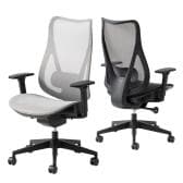 オフィスチェア GR-002 メッシュチェア 背中・座面オールメッシュ シンクロロッキング 3段階リクライニング 可動式ランバーサポート付き 上下昇降可能 テレワーク 在宅チェア