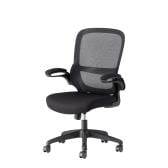 オフィスチェア LF-002 背座一体ロッキング アームアップ肘 上下昇降可能 ランバーサポート 背面メッシュ キャスター付き デスクチェア 事務椅子 テレワーク 在宅 椅子