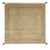 ギャッベラグ DESERT ラグ カーペット 絨毯 シャギー ギャベ インド 手織り 素朴 オールシーズン ウール コットン天然 断熱効果 正方形 幅1900×長さ1900mm