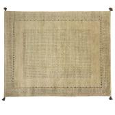 ギャッベラグ DESERT ラグ カーペット 絨毯 シャギー ギャベ インド 手織り 素朴 オールシーズン ウール コットン 天然 断熱効果 長方形 幅1900×長さ2400mm